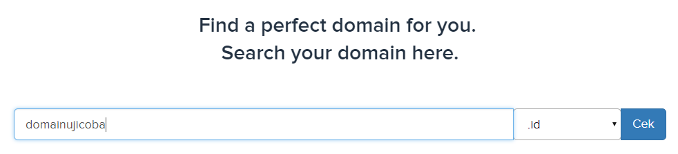 Cara Order Layanan Domain pada Citrahost