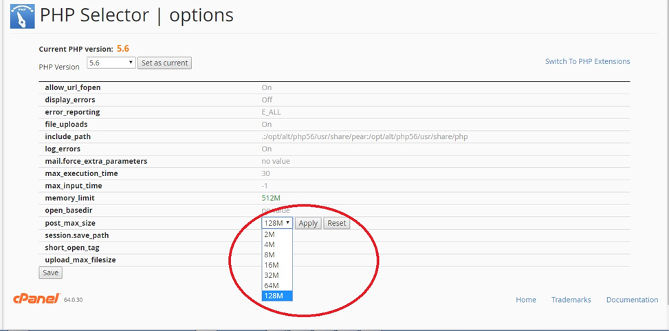 Input max size. Input max size