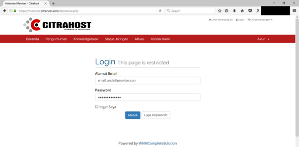 Mengarahkan Domain .ID ke Layanan Blogger