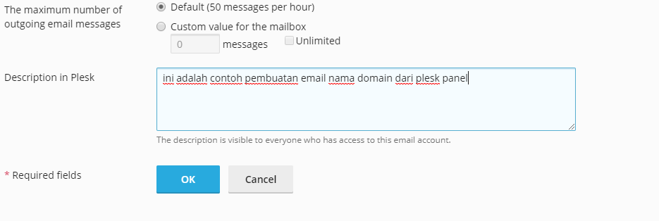 Cara Membuat Akun Email di Plesk