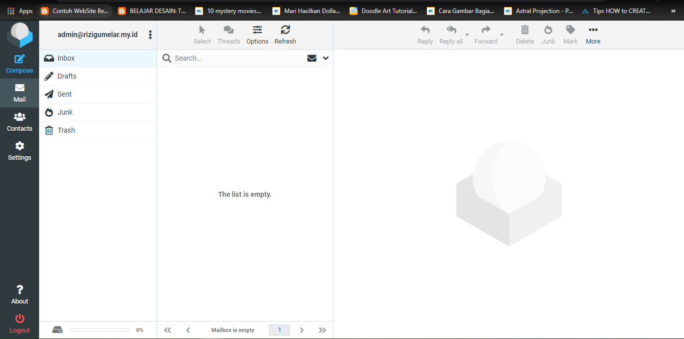 Cara Membuat Akun Email di Plesk