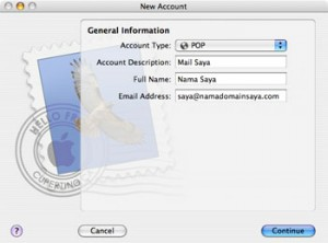 Cara Setting Email Pada Mac