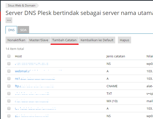 Cara Mengatur Record DNS di Hosting Unlimited