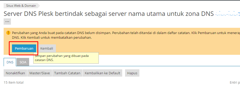 Cara Mengatur Record DNS di Hosting Unlimited