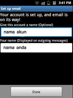 Cara Setting Email Untuk Perangkat Android