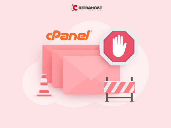 Blokir email melalui CPanel